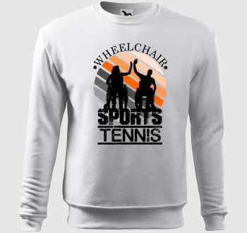Kerekesszékben sport tennis belebújós pulóver