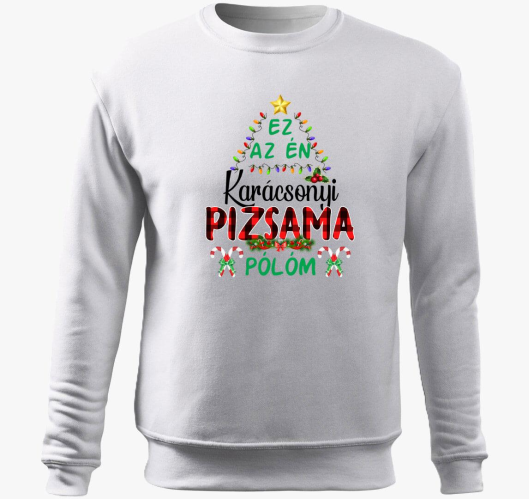 Karácsonyi pizsi belebújós pul...