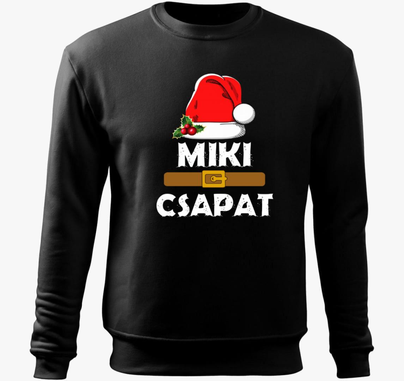 Mikulás csapat belebújós pulóver