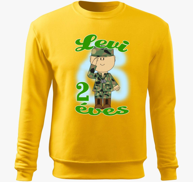 Katona szülinapi gyerek belebújós pulóver