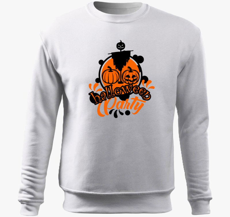 Halloween mintás belebújós pulóver