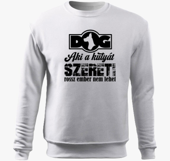 Aki a kutyát szereti belebújós pulóver