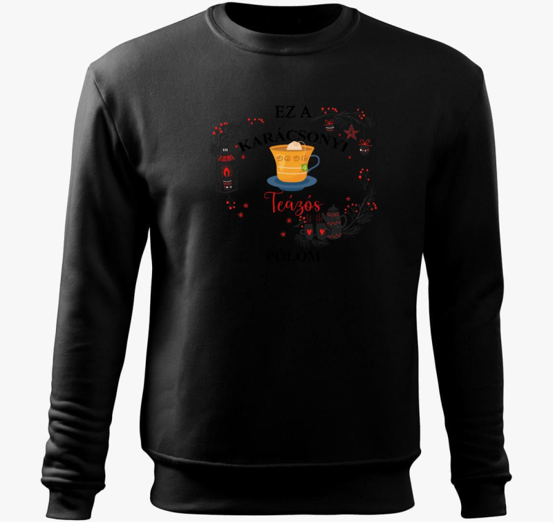 Ez a karácsonyi teázós belebújós pulóverm belebújós pulóver