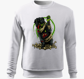 Zombi kutya belebújós pulóver