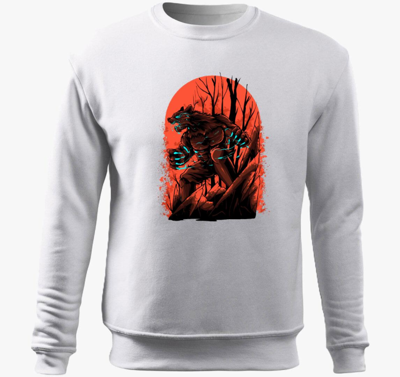 Farkasember belebújós pulóver