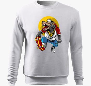 Gördeszkás farkasemb...