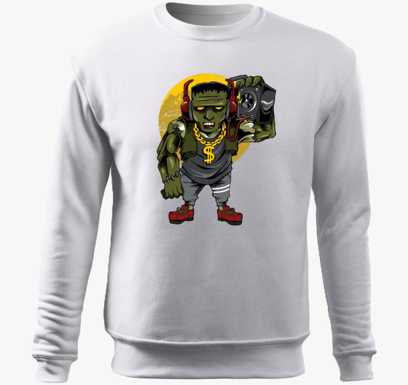 Hip-hop zombi belebújós pulóver