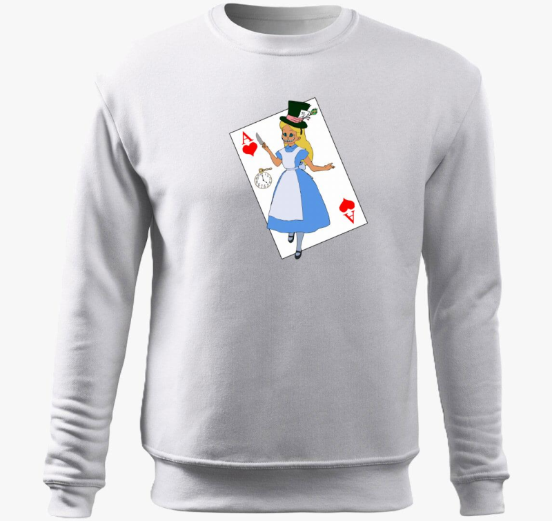 Alice Pókerországban belebújós pulóver