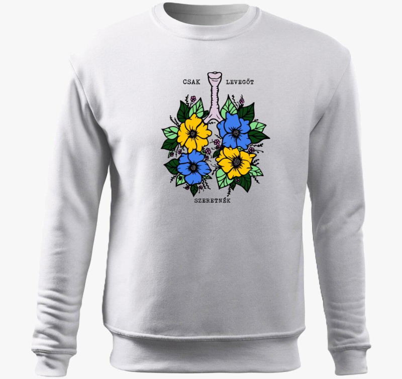 Csak Levegőt Szeretnék belebújós pulóver