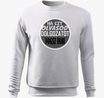 Dolgozat írós belebújós pulóver