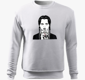 Mérget ivó Wednesday belebújós pulóver