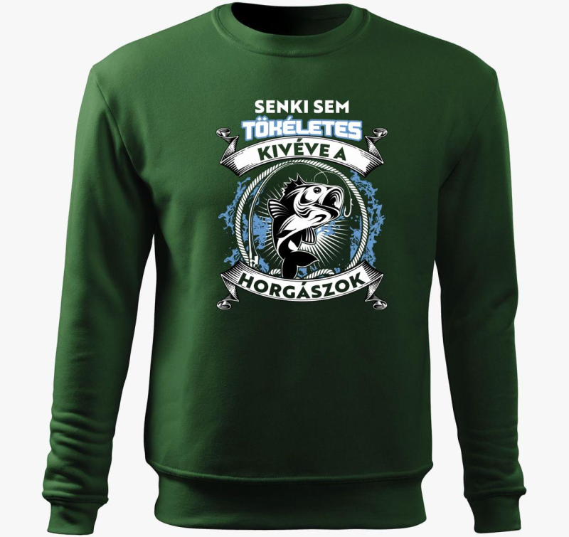 Senki sem tökéletes kivéve a horgászok belebújós pulóver