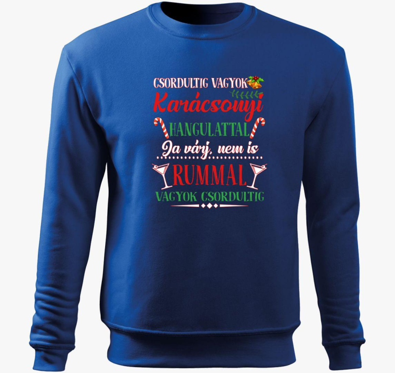 Csordultig vagyok karácsonyi belebújós pulóver