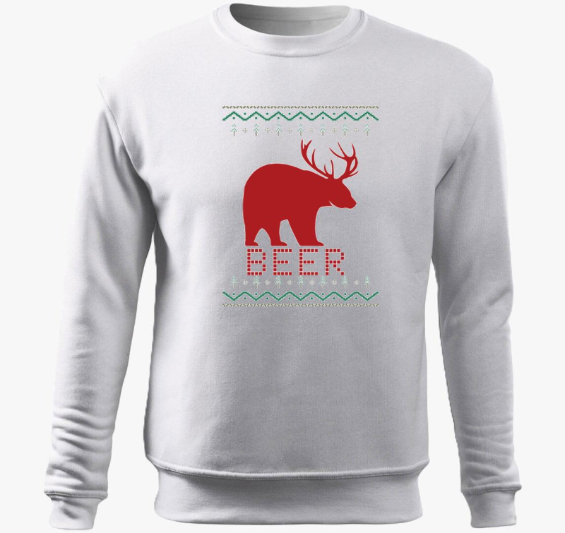 Karácsonyi BEER állatos belebújós pulóver