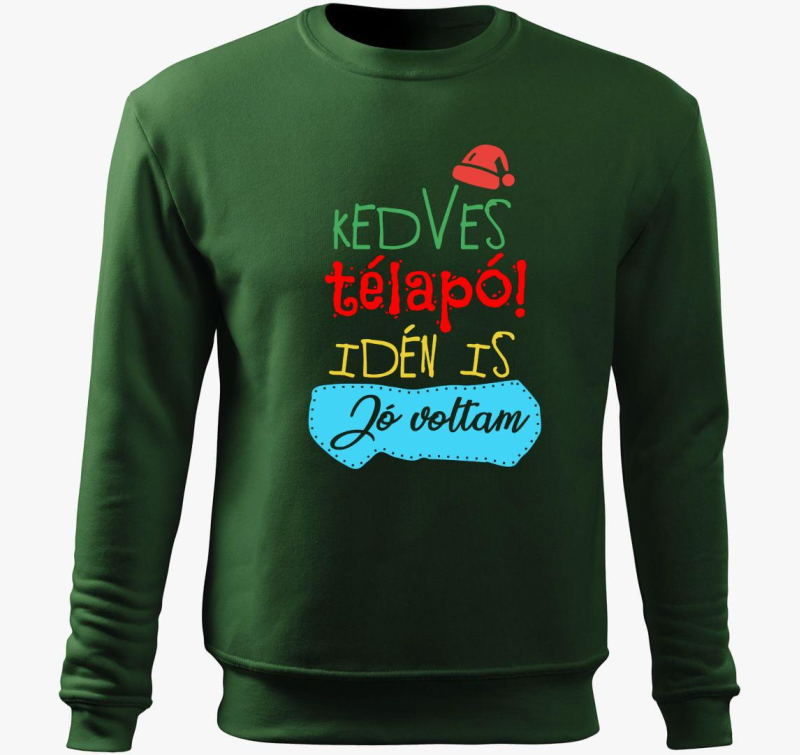 Kedves télapó belebújós pulóver