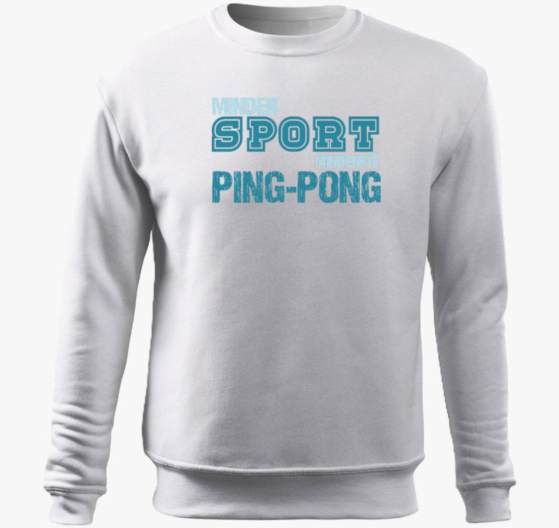 Minden sport pingpong belebújós pulóver