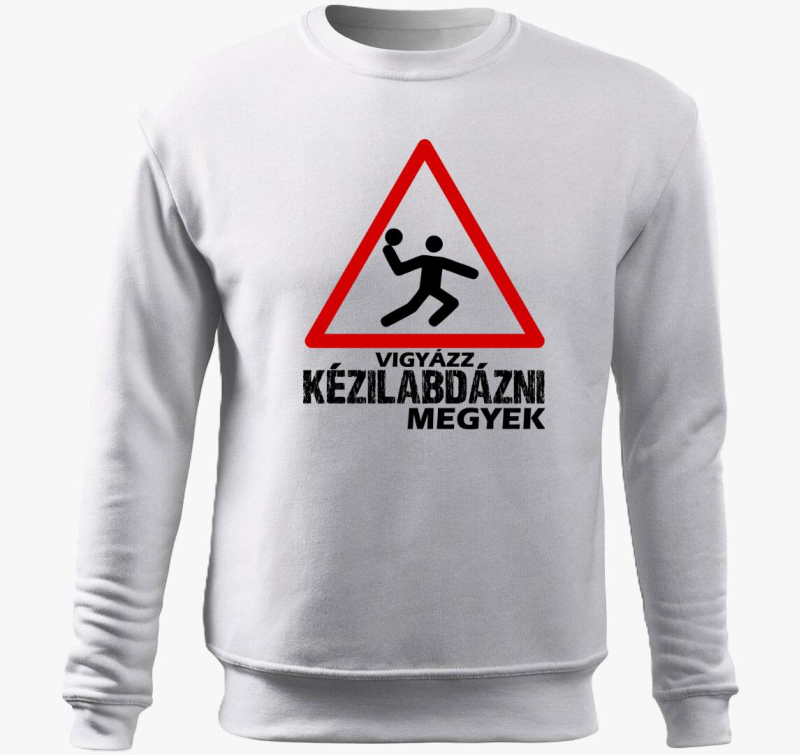 Vigyázz kézilabdázni megyek belebújós pulóver