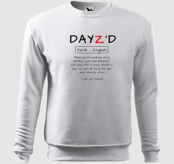 DayZ életérzés gamer belebújós pulóver