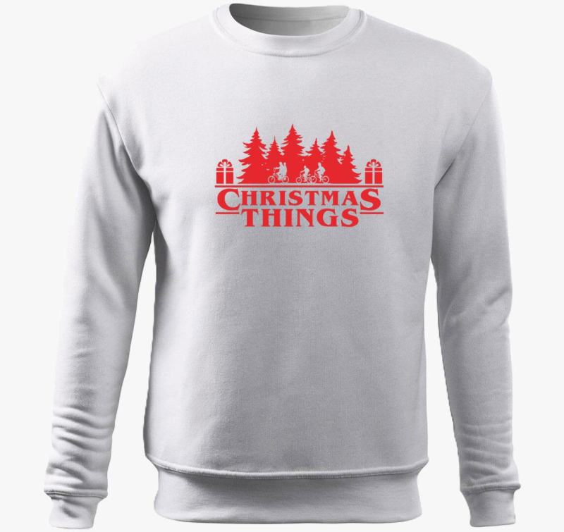 Christmas things Stranger Things belebújós pulóver