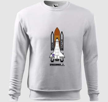 Spacejunkie Space Shuttle belebújós pulóver