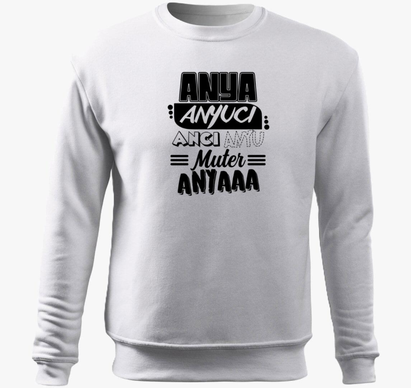 Anya szavak belebújós pulóver
