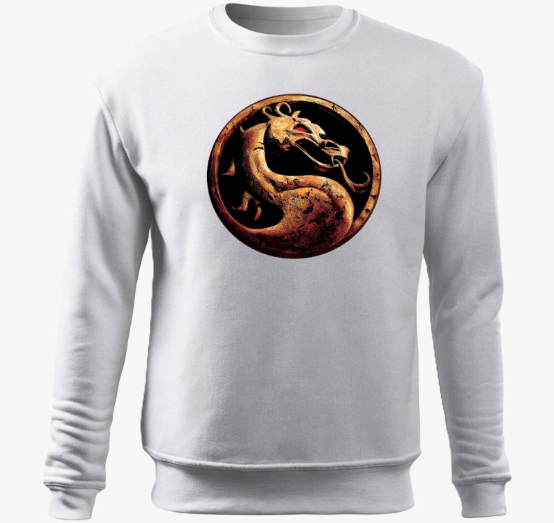Mortal kombat 1995 mintájú belebújós pulóver