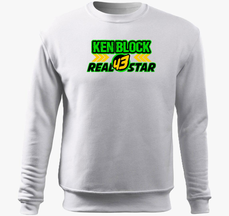 Ken Block real star belebújós pulóver