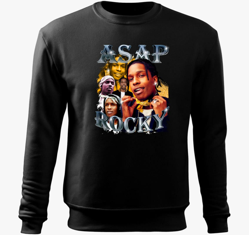 ASAP Rocky montázs belebújós pulóver
