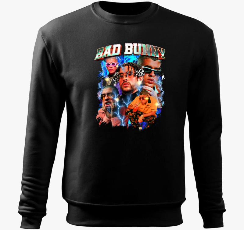 Bad Bunny rapper belebújós pulóver