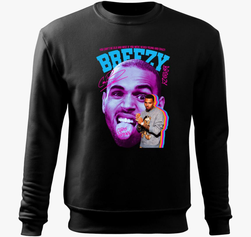 Chris Brown belebújós pulóver
