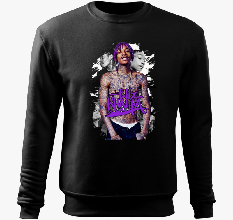 Wiz Khalifa portré 2 belebújós pulóver