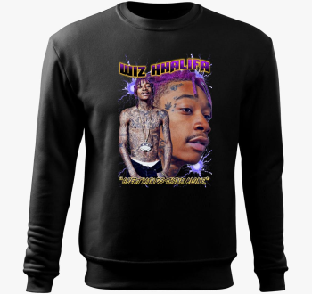 Wiz Khalifa arcképes belebújós pulóver