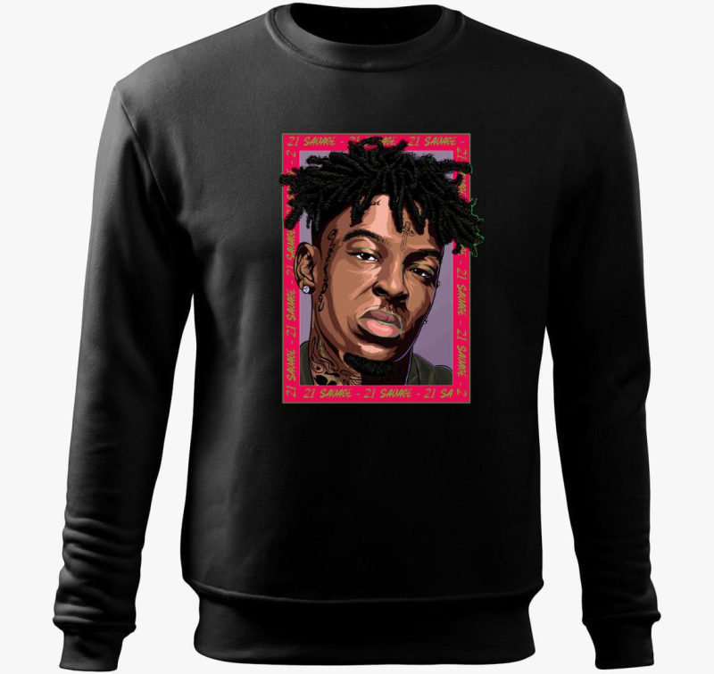21 savage belebújós pulóver