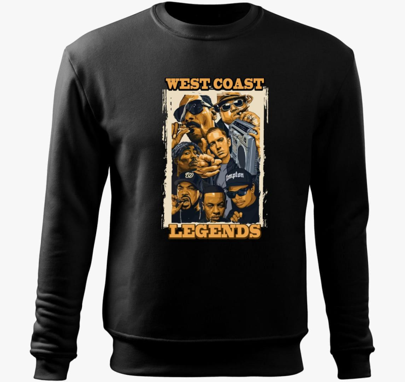 West Coast Legends belebújós pulóver