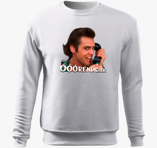 Ace Ventura belebújós pulóver...