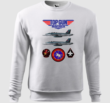 Top Gun Maverick Art belebújós pulóver