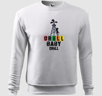 Drill baby színes belebújós pulóver