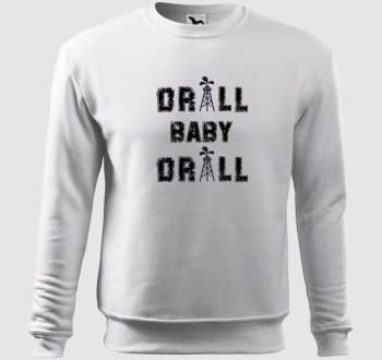 Drill baby belebújós pulóver