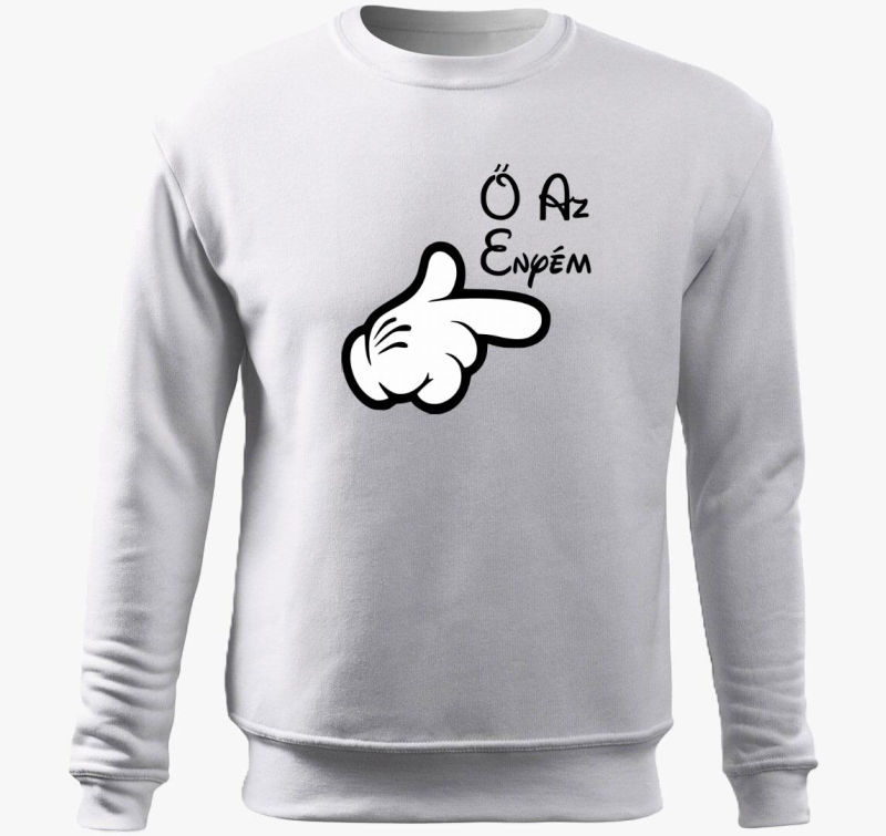 Ő az enyém kesztyűs páros belebújós pulóver