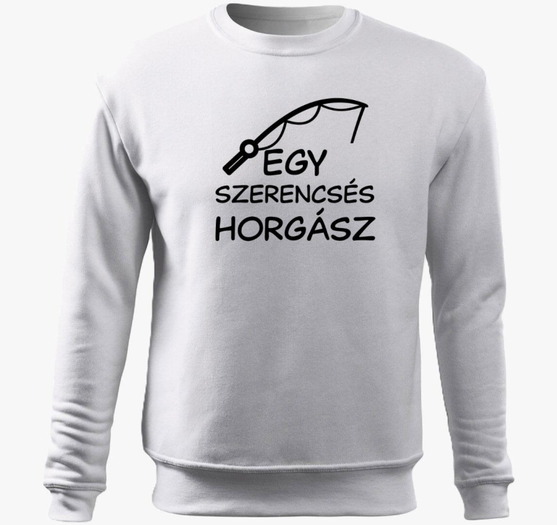 Egy szerencsés horgász páros belebújós pulóver
