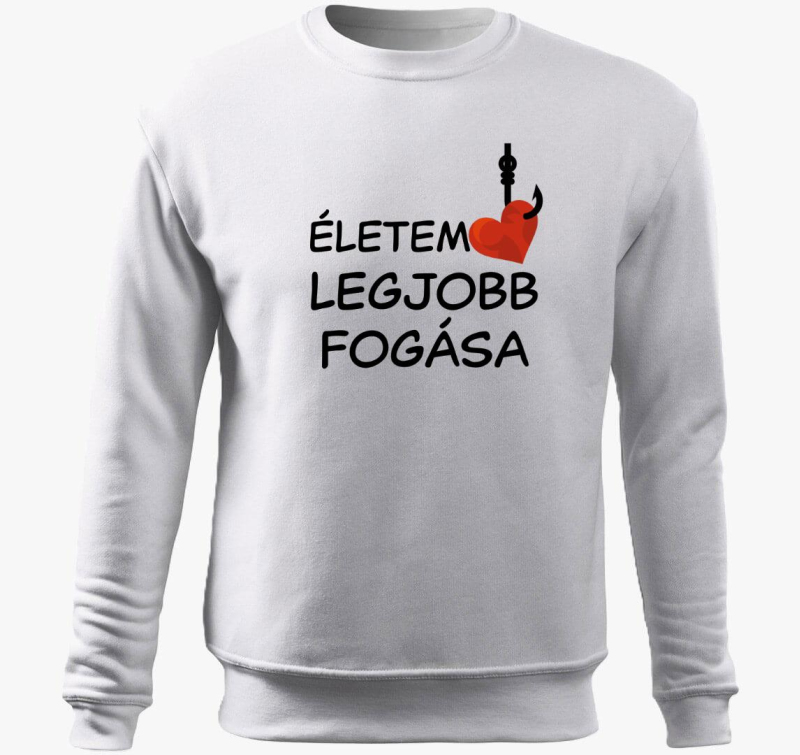 Életem legjobb fogása páros belebújós pulóver