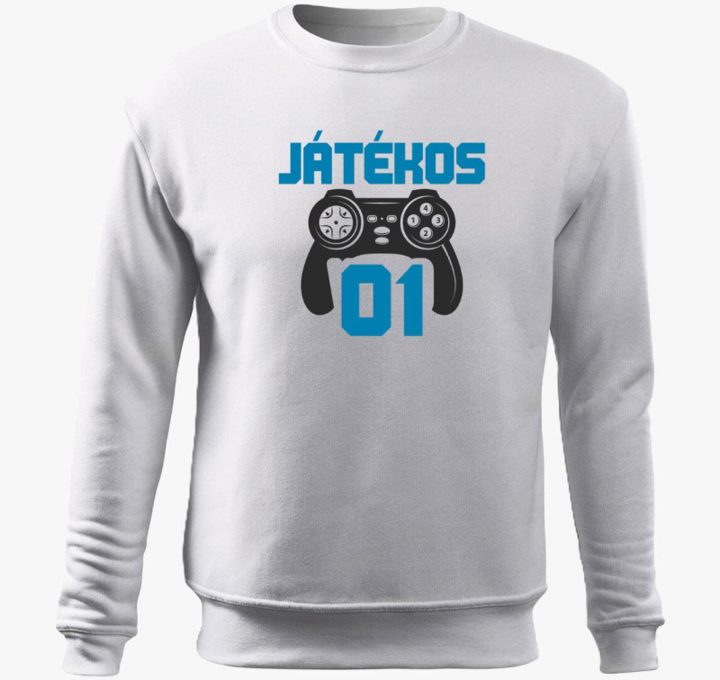 Játékos 01 gamer páros belebújós pulóver