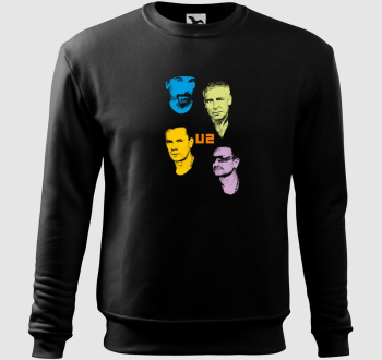 U2 bandatagok belebújós pulóver