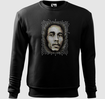 Bob Marley arckép belebújós pulóver 