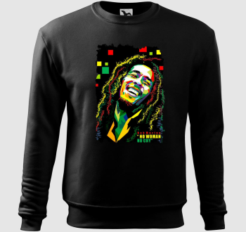 Bob Marley színes belebújós pulóver