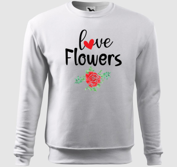 love Flowers belebújós pulóver
