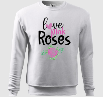 love Pink Roses belebújós pulóver