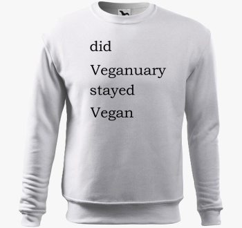 Did Veganuary belebújós pulóver