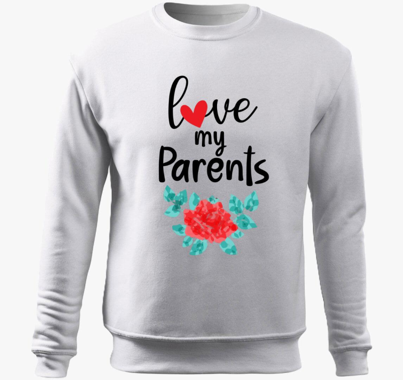 Love my Parents belebújós pulóver