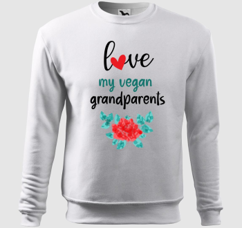 Love my Vegan Grandparents belebújós pulóver